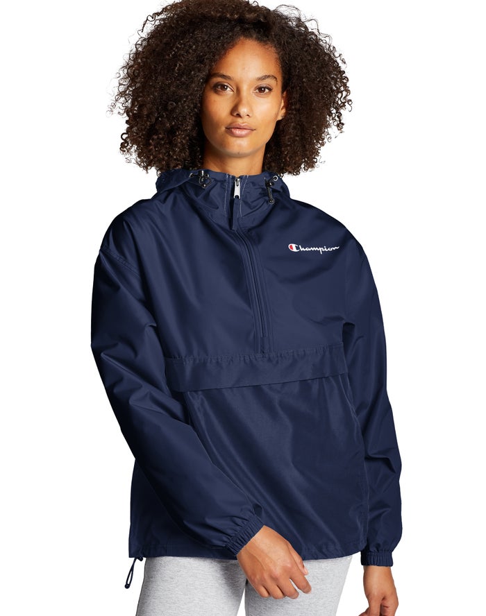 Chaqueta Champion Mujer - Packable ( Azul Marino ) 6041395-HG